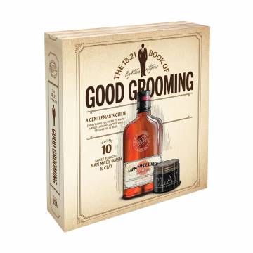 Подарочный мужской набор 18.21 Man Made Book Of Good Grooming Gift Set, Sweet Tobacco (гель, 532 мл + глина, 56.7 г) Подарочный мужской набор 18.21 Man Made Book Of Good Grooming Gift Set, Sweet Tobacco (гель, 532 мл + глина, 56.7 г)
