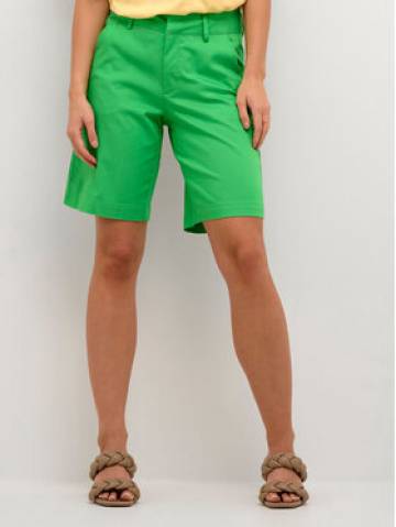 Kaffe Шорти з тканини Lea 10505457 Зелений Regular Fit Kaffe Шорти з тканини Lea 10505457 Зелений Regular Fit