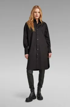 Женское черное платье Long Черный S G-Star RAW D23600,D308