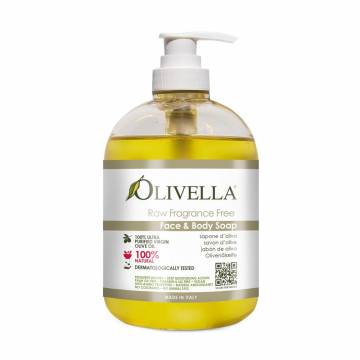 Жидкое мыло для лица и тела Olivella Face & Body Soap для чувствительной кожи, 500 мл Жидкое мыло для лица и тела Olivella Face & Body Soap для чувствительной кожи, 500 мл