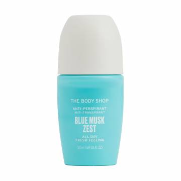 Шариковый антиперспирант The Body Shop Blue Musk Zest Anti-Perspirant унисекс, 50 мл Шариковый антиперспирант The Body Shop Blue Musk Zest Anti-Perspirant унисекс, 50 мл