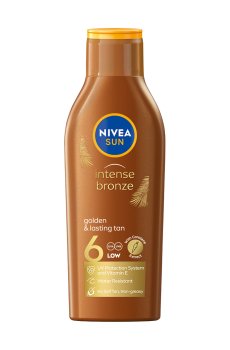 Уценка! Солнцезащитный лосьон для тела Nivea Sun SPF 6 Интенсивный загар, 200 мл