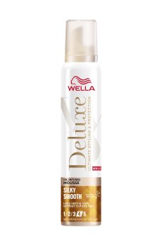 Мусс для волос WELLA Deluxe Silky Smooth Oil Infused Mousse, 200 мл