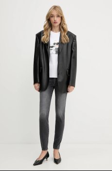 Хлопковая футболка Karl Lagerfeld IKON