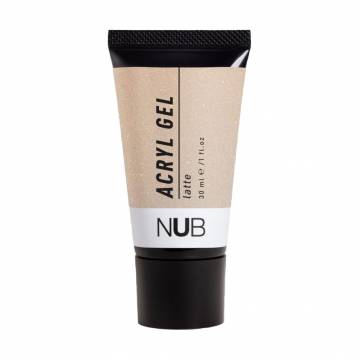 Акриловый гель для ногтей NUB Acryl Gel 08 Latte, 30 мл Акриловый гель для ногтей NUB Acryl Gel 08 Latte, 30 мл