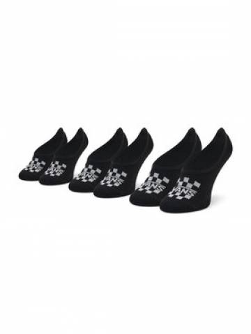 Vans Набір 3 пар шкарпеток до щиколотки unisex Classic Canoodle VN0A7S9ABLK1 Чорний Vans Набір 3 пар шкарпеток до щиколотки unisex Classic Canoodle VN0A7S9ABLK1 Чорний
