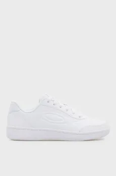Детские белые кожаные сникерсы UA GS Tempo Белый 6 Under Armour 6013810-100