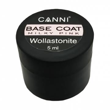 Восстанавливающая база Canni Wollastonite Base 03 Milky Pink, 5 мл Восстанавливающая база Canni Wollastonite Base 03 Milky Pink, 5 мл