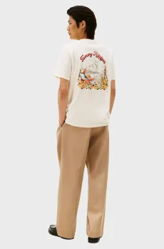 Мужская белая футболка GRAPHIC TEE Белый XL Tommy Hilfiger MW0MW41475