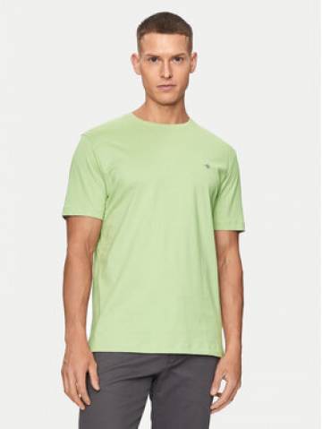 Gant Футболка Shield 2003184 Зелений Regular Fit Gant Футболка Shield 2003184 Зелений Regular Fit