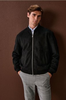 Бомбер - чорний