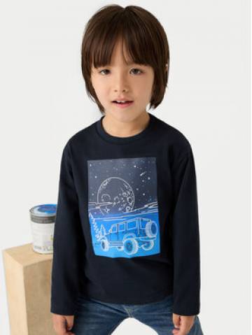Mayoral Блузка 4057 Cиній Regular Fit Mayoral Блузка 4057 Cиній Regular Fit