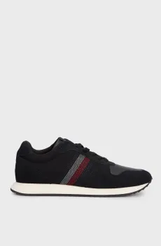 Мужские черные кроссовки RUNNER EVO MIX STITCH Черный 42 Tommy Hilfiger FM0FM05122