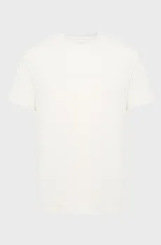 Мужская белая футболка 30S EU WHOLESALE Бежевый XL Calvin Klein LV04LF810G