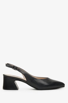 Слінгбеки шкіряні чорні Estro ER00112812