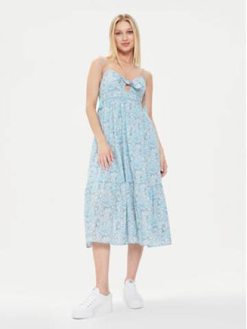 Pepe Jeans Літня сукня Mallory Print PL953533 Голубий Regular Fit Pepe Jeans Літня сукня Mallory Print PL953533 Голубий Regular Fit