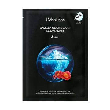 Тонизирующая тканевая маска для лица JMsolution Camellia Glacier Water Iceland Mask Snow с экстрактом камелии, 30 мл Тонизирующая тканевая маска для лица JMsolution Camellia Glacier Water Iceland Mask Snow с экстрактом камелии, 30 мл