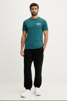 Хлопковая футболка Guess LAURO