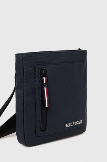 Сумка на пояс Tommy Hilfiger цвет синий Сумка на пояс Tommy Hilfiger цвет синий