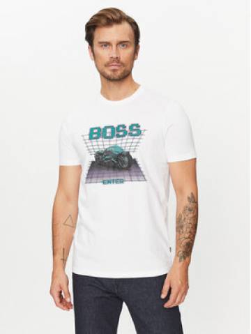 Boss Футболка Teenter 50503551 Білий Regular Fit Boss Футболка Teenter 50503551 Білий Regular Fit