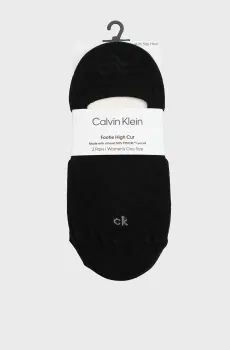 Женские черные следы (2 пары) FOOTIE HC STRUCTUR Черный ONESIZE Calvin Klein 701238125