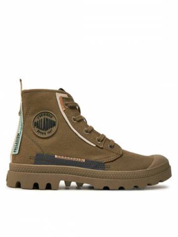 Palladium Черевики туристичні Pampa Underlayer 99183-377-M Зелений Palladium Черевики туристичні Pampa Underlayer 99183-377-M Зелений