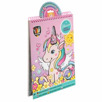 Розмальовка Grafix Unicorn з наліпками (150114) Розмальовка Grafix Unicorn з наліпками (150114)