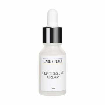 Крем для кожи вокруг глаз Care & Peace Peptides Eye Cream с пептидами, 15 мл Крем для кожи вокруг глаз Care & Peace Peptides Eye Cream с пептидами, 15 мл