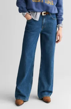 Женские синие джинсы REL STRETCH Синий 29 Gant 4100228