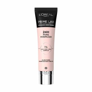 Праймер для лица L’Oreal Paris Прайм Prime Lab 24h Pore Minimizer с эффектом сужения пор, 30 мл Праймер для лица L’Oreal Paris Прайм Prime Lab 24h Pore Minimizer с эффектом сужения пор, 30 мл