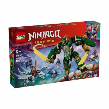 Конструктор LEGO Ninjago Реактивный робот Ллойда, 1112 деталей, от 9 лет (71845) Конструктор LEGO Ninjago Реактивный робот Ллойда, 1112 деталей, от 9 лет (71845)