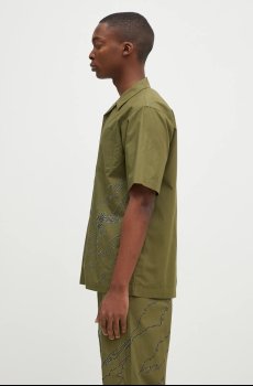 Хлопковая рубашка Maharishi Dpm: Sparse Bonsai Camo Shirt