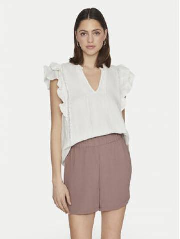 Vila Блузка Tovan 14093835 Білий Regular Fit Vila Блузка Tovan 14093835 Білий Regular Fit