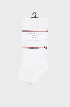 Женские белые носки (2 пары) SNEAKER MESH Белый 39-42 Tommy Hilfiger 701238778