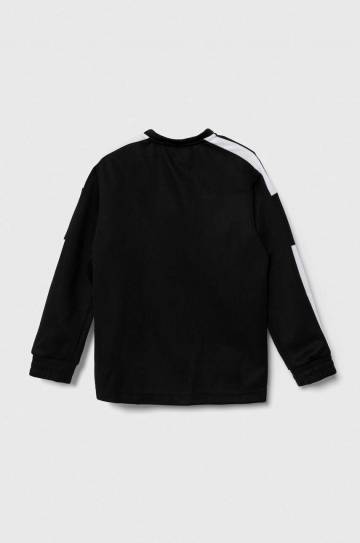 Детская кофта adidas Performance SQ21 TR TOP Y цвет чёрный узор Детская кофта adidas Performance SQ21 TR TOP Y цвет чёрный узор