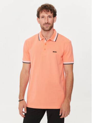Boss Поло Paddy 50469055 Оранжевий Regular Fit Boss Поло Paddy 50469055 Оранжевий Regular Fit