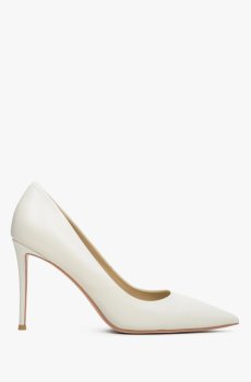 Туфлі шкіряні молочні Estro ER00111704