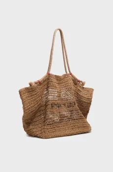 Женская бежевая сумка Бежевый ONESIZE Bimba Y Lola 261BBYJ8X.10091