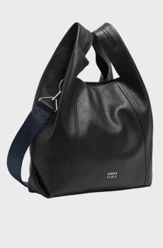 Женская черная кожаная сумка Черный ONESIZE Bimba Y Lola 252BBAJ7U.14000
