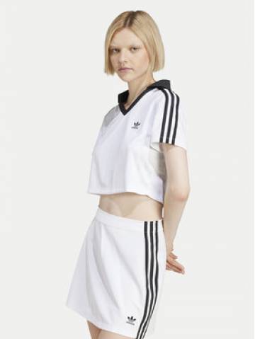 adidas Футболка adicolor Football Jacquard JD2608 Білий Slim Fit adidas Футболка adicolor Football Jacquard JD2608 Білий Slim Fit
