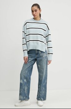 Хлопковый свитер Guess Jeans