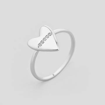Серебряное кольцо Minimal ЛК-0369р-16.5 16.5 Серебряное кольцо Minimal ЛК-0369р-16.5 16.5