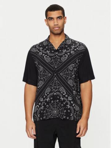 HUGO Сорочка Espino 50534252 Чорний Oversize HUGO Сорочка Espino 50534252 Чорний Oversize