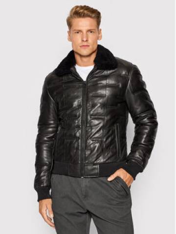 Serge Pariente Шкіряна куртка Taylor Чорний Regular Fit Serge Pariente Шкіряна куртка Taylor Чорний Regular Fit