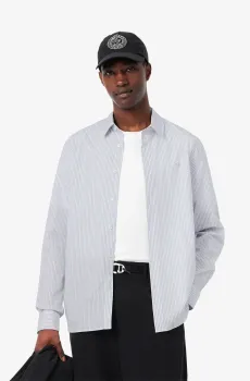 Мужская голубая рубашка Голубой 45 Lacoste CH9087HSZ