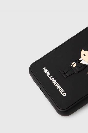 Чехол на телефон Karl Lagerfeld S24+ S926 цвет чёрный KLHCS24M3DRKINK Чехол на телефон Karl Lagerfeld S24+ S926 цвет чёрный KLHCS24M3DRKINK