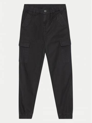 Guess Штани з тканини L4YB00 WGBT0 Чорний Regular Fit Guess Штани з тканини L4YB00 WGBT0 Чорний Regular Fit