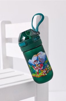 Пляшка для води з ремінцем PAW Patrol Dino Movie - різнобарвний