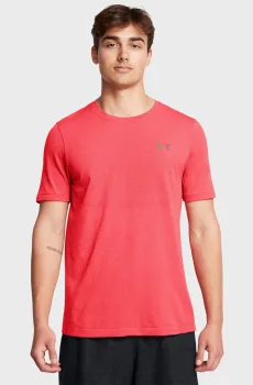 Мужская красная футболка UA Vanish Elite Seamless SS Красный XL Under Armour 1376781-713