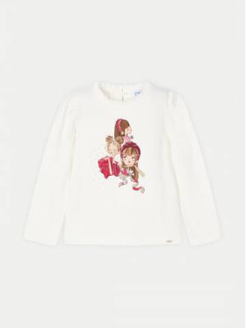Mayoral Блузка 4065 Écru Regular Fit Mayoral Блузка 4065 Écru Regular Fit